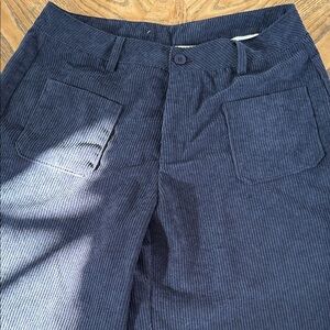 Men's Navy Corduroy Pants
